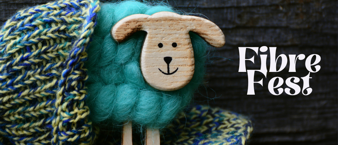 A sheep made of wool and wood