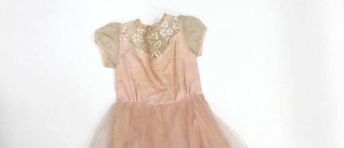 A pink dress